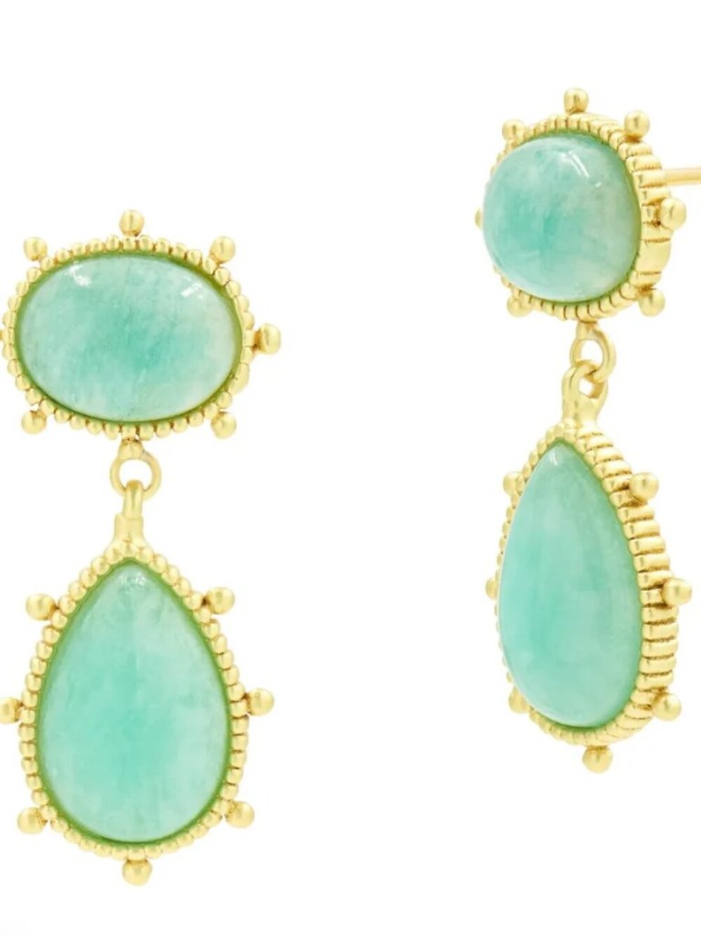 Freida Rothman - Coastal Statement Earring - Amazonite